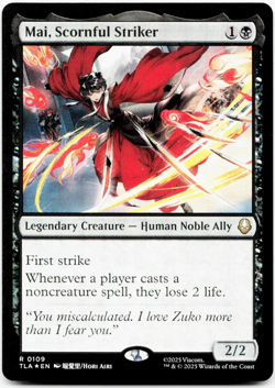 Mai, Scornful Striker (FOIL) - [Avatar: The Last Airbender] MTG Magic ?? - Image 3