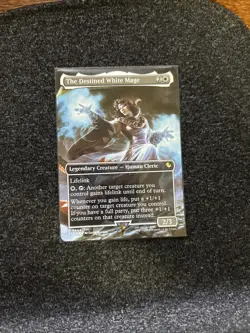 The Destined White Mage MTG Final Fantasy NM Rare - Image 1