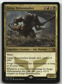 Zurgo Helmsmasher M Khans of Tarkir 214 LP - Image 1