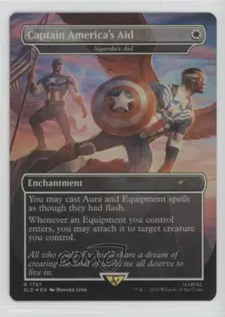 Marvel's Captain America - Sigarda's Aid (Captain America's Aid) Foil #1727 - Image 1