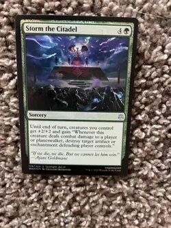 Storm the Citadel War of The Spark Magic The Gathering #178 Foil Uncommon - Image 1