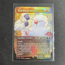 Mog, Moogle Warrior (Borderless) (Chocobo Track Foil) Final Fantasy Magic - 0476 - Image 1