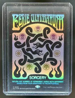 Magic MTG Secret Lair Eerie Ultimatum Encyclopedia Of Magic Foil #0005 - Image 1
