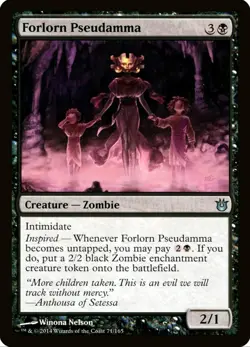 X 1 Forlorn Pseudamma NM Born of the Gods 071 MTG Magic The Gathering - Image 1
