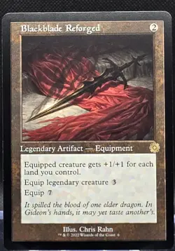 Blackblade Reforged #6 The Brothers' War: Retro Frame Artifacts Regular Rare LP - Image 1