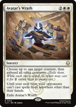 MTG - Avatar's Wrath - TLA 12 - Non-Foil - NM - Image 1