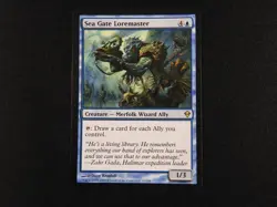 Sea Gate Loremaster LP [Zendikar] #2 Mtg Magic Free Tracking! - Image 1