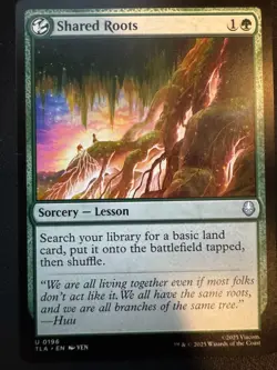 x2 Shared Roots - 0196 - Avatar: The Last Airbender TLA - MTG - NM/M - Image 1