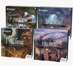 -Set of 4- Holiday Scene Box (1 of each) Final Fantasy FIN MTG - Image 1