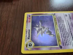 Pokemon TCG Haunter 1st Edition Holo Card Fossil, 6/62, Holographic Rare - Image 3