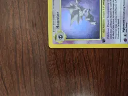 Pokemon TCG Haunter 1st Edition Holo Card Fossil, 6/62, Holographic Rare - Image 5