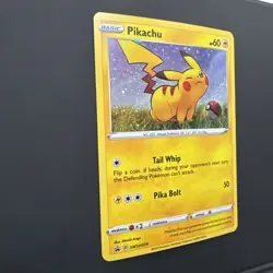 POKEMON PIKACHU SWSH039 BLACK STAR PROMO HOLO - Image 4