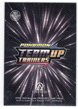 POKEMON TEAM UP TRAINERS - * KAREN - SS23 * SLIVER FOIL HOLO * - Image 2