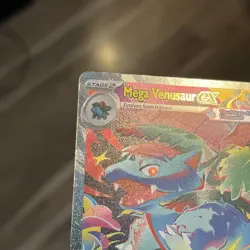 Mega Venusaur EX SIR 177/132 Mega Evolution English pokemon TCG Near Mint Card - Image 3