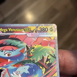 Mega Venusaur EX SIR 177/132 Mega Evolution English pokemon TCG Near Mint Card - Image 4