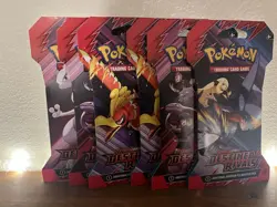Pokemon TCG Destined Rivals Sleeved Booster Packs Lot of 6 - Factory Sealed - Image 1