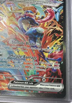 2024 POKEMON GRENINJA EX TWILIGHT MASQUERADE SPECIAL ILLUSTRATION #214/167! MINT - Image 4