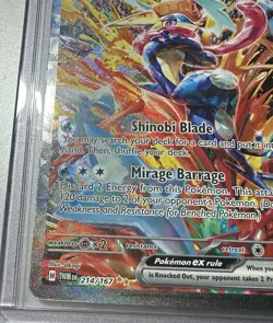 2024 POKEMON GRENINJA EX TWILIGHT MASQUERADE SPECIAL ILLUSTRATION #214/167! MINT - Image 5
