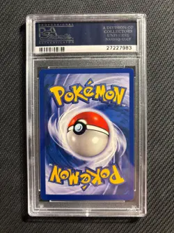 Pokemon Card PSA 9 Pokemon Flute 1st Edition Base Shadowless - Image 2