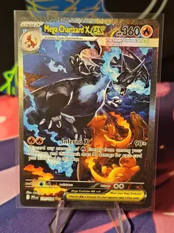 Mega Charizard X EX SIR 125/094 (English) Phantasmal Flames Pokemon TCG - Image 1