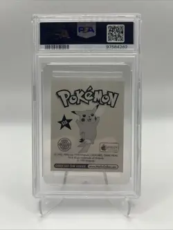 1999 Merlin Pokemon Sticker Prism Jessie Team Rocket #S35 PSA 10 Gem Mint - Image 2