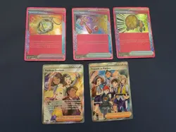 Pokemon TCG Full Art Trainer Lot of 20 Cards from Various SWSH & S&V Sets - Image 3