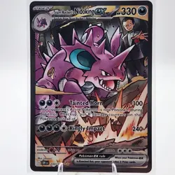 Pokemon TCG Team Rockets Nidoking EX 233/182 Destined Rivals - Image 1