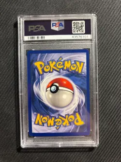 Pokemon Card PSA 9 Maintenance 1st Edition Base Shadowless - Image 2