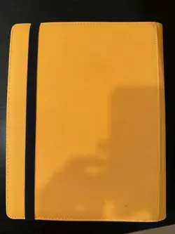 Pokemon Card Binder 180 Slots Fits Sleeved Cards Orange With Strap - Image 3