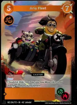 Aria Fleet 204/173 LEGEND RARE Secret Shadows MZ3 Metazoo Card - Image 1