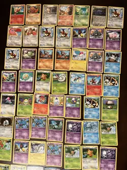 180 Pokemon Card Lot (Commons) - Basic, Stage 1 & 2 Mixed Eras BW XY SWSH - Image 2