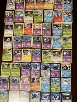 180 Pokemon Card Lot (Commons) - Basic, Stage 1 & 2 Mixed Eras BW XY SWSH - Image 3
