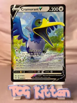 Cramorant V - 054/072 - Ultra Rare - Shining Fates - Pokemon Card - TCGKITTEN - Image 1