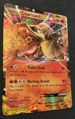 Pokemon TCG Charizard-EX Holo Holo Rare Card Generations 11/83 - Image 1