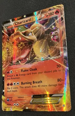 Pokemon TCG Charizard-EX Holo Holo Rare Card Generations 11/83 - Image 2