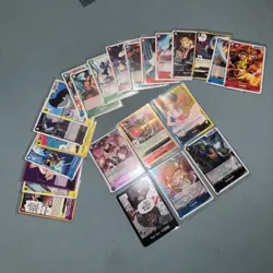 One Piece TCG x24 + Cards BULK LOT | 6xHolographic Rares NM ENGLISH - Image 2