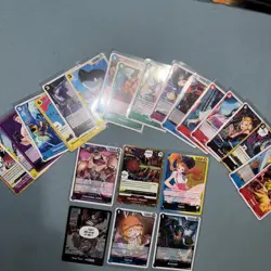 One Piece TCG x24 + Cards BULK LOT | 6xHolographic Rares NM ENGLISH - Image 3