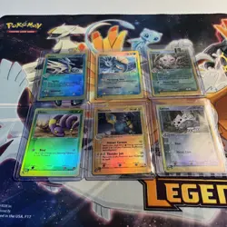 Pokemon E-reader Card Lot X6 Holo Nintendo - Image 1