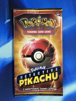 Detective Pikachu Booster Pack Lot X4 2, 4 Card General Mills Pikachu Promo Nm M - Image 2