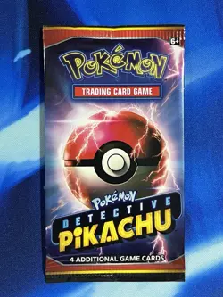Detective Pikachu Booster Pack Lot X4 2, 4 Card General Mills Pikachu Promo Nm M - Image 4