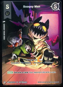 Boogie Man 220/173 HIDDEN ART RARE Secret Shadows MZ3 Metazoo Card #2 - Image 1