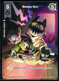 Boogie Man 220/173 HIDDEN ART RARE Secret Shadows MZ3 Metazoo Card #1 - Image 1