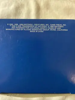 Pokemon 23k Gold Plated Jigglypuff Trading Card Sealed 1999 Blue Box Burger King - Image 4
