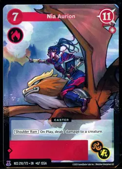 Nia Aurion 210/173 LEGEND RARE Secret Shadows MZ3 Metazoo Card #2 - Image 1
