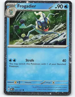 Frogadier #057/197 Cosmo Holo Pokemon Card - Image 1