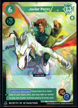 Javier Perez 207/173 LEGEND RARE Secret Shadows MZ3 Metazoo Card #2 - Image 1