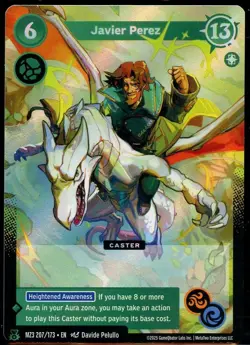Javier Perez 207/173 LEGEND RARE Secret Shadows MZ3 Metazoo Card #1 - Image 1