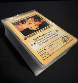 Pokemon VINTAGE 1ST EDITION Huge 100+ Card Lot (Pikachu, Rares, Eevee, WOTC) - Image 4