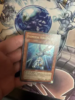 (AY) Yugioh Card TCG JUMP-EN013 Elemental Hero Ocean Ultra Rare Limited LP - Image 5