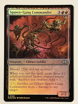 Spawn-Gang Commander Modern Horizons 3 Foil MTG NM - Image 1
